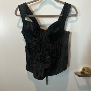 Black Corset Top